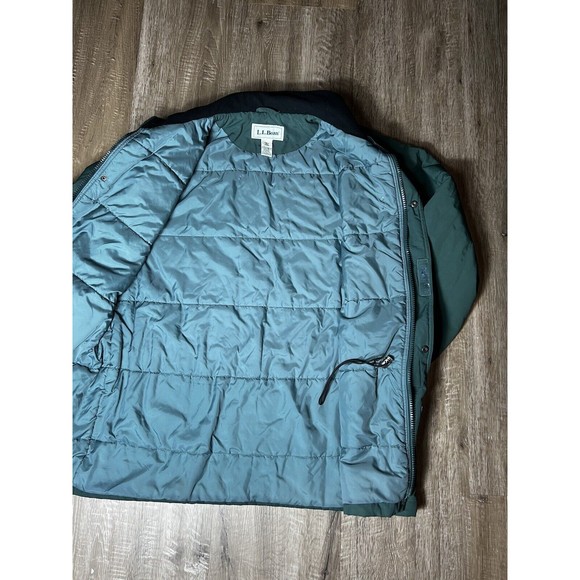 VTG LL Bean Mens Thinsulate Thermal Insulation Parka Jacket Size L Made in USA - Picture 6 of 13